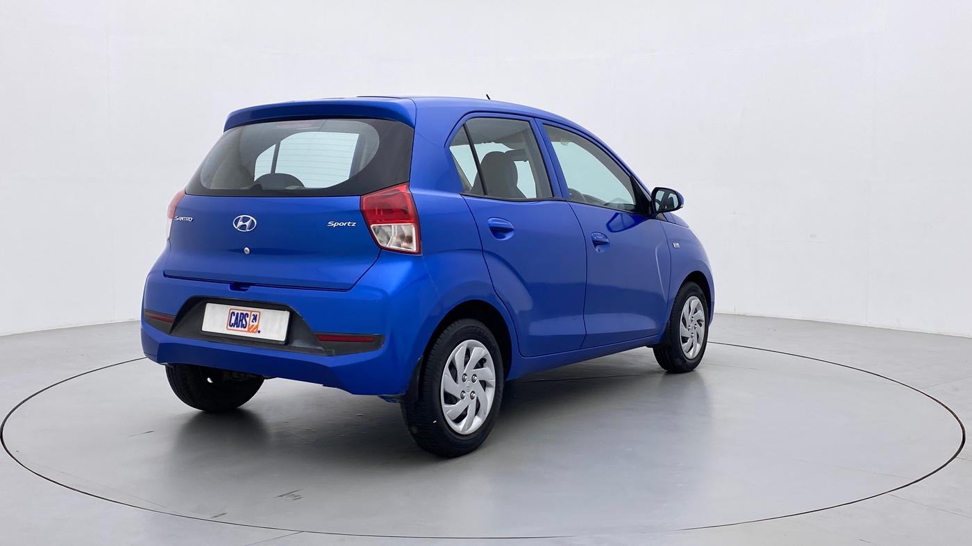 2019 Hyundai NEW SANTRO 1.1 SPORTS AMT, Petrol, Automatic, 12,541 km, Right Back Diagonal