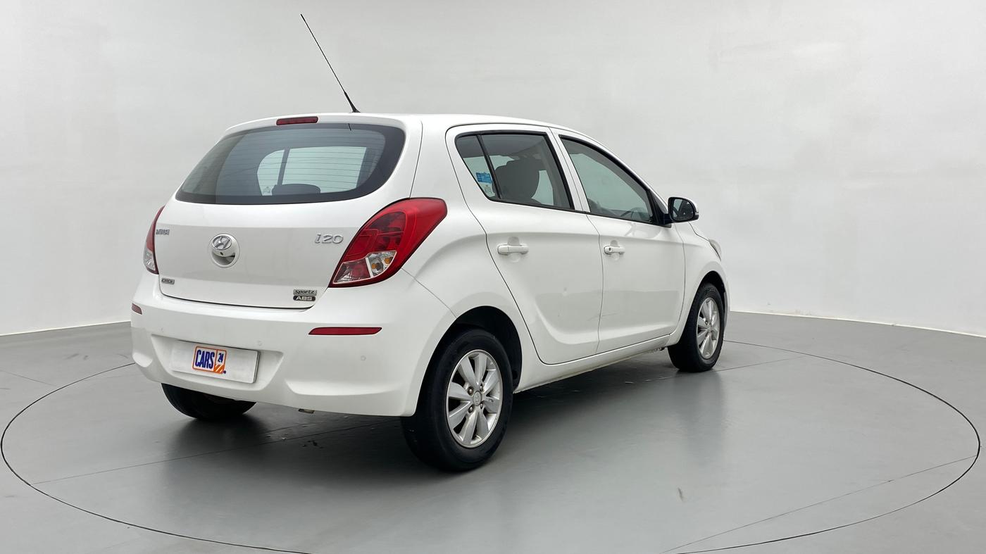 2013 Hyundai i20 SPORTZ 1.4 CRDI, Diesel, Manual, 88,788 km, Right Back Diagonal