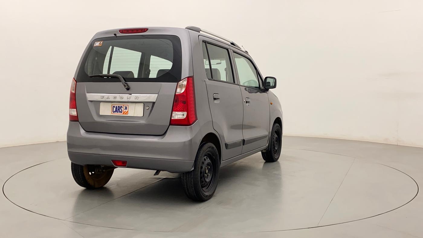 2011 Maruti Wagon R 1.0 VXI, Petrol, Manual, 79,659 km, Right Back Diagonal