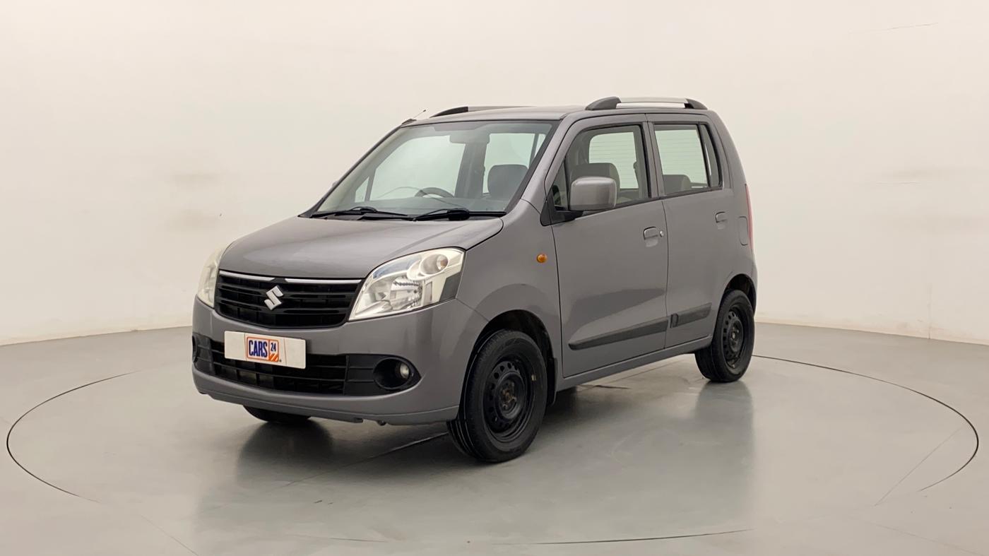 2011 Maruti Wagon R 1.0 VXI, Petrol, Manual, 79,659 km, Left Front Diagonal