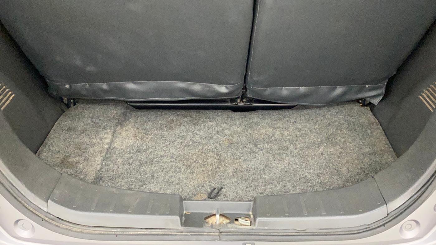 2011 Maruti Wagon R 1.0 VXI, Petrol, Manual, 79,659 km, Boot Inside