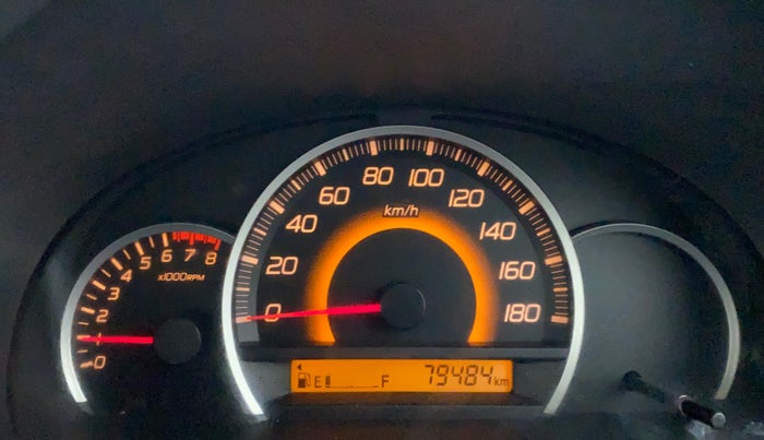 2011 Maruti Wagon R 1.0 VXI, Petrol, Manual, 79,659 km, Odometer Image