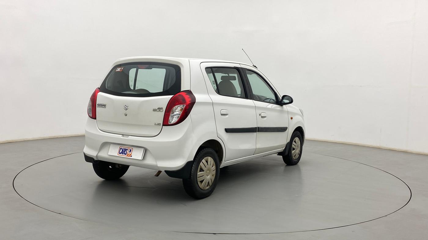 2013 Maruti Alto 800 LXI, Petrol, Manual, 27,649 km, Right Back Diagonal