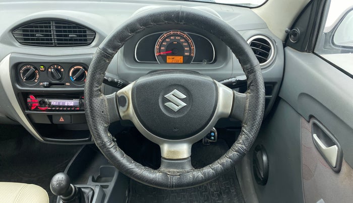 2013 Maruti Alto 800 LXI, Petrol, Manual, 27,649 km, Steering Wheel Close Up