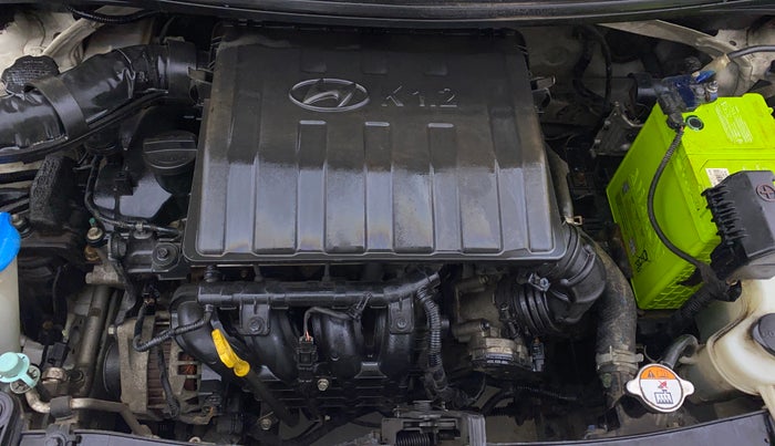 2017 Hyundai Grand i10 SPORTZ (O) 1.2 KAPPA VTVT, Petrol, Manual, 28,618 km, Engine View