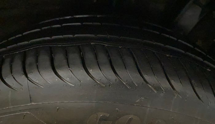 2023 Hyundai GRAND I10 NIOS SPORTZ 1.2 KAPPA VTVT, Petrol, Manual, 51,546 km, Left Rear Tyre Tread