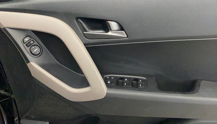 2018 Hyundai Creta SX PLUS AT 1.6 PETROL, Petrol, Automatic, 95,764 km, Driver Side Door Panels Control