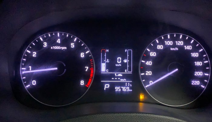2018 Hyundai Creta SX PLUS AT 1.6 PETROL, Petrol, Automatic, 95,764 km, Odometer Image