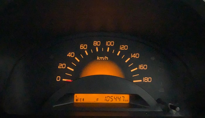2014 Maruti Wagon R 1.0 LXI CNG, CNG, Manual, 1,06,040 km, Odometer Image