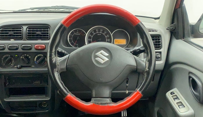2011 Maruti Alto K10 VXI, Petrol, Manual, 83,452 km, Steering Wheel Close Up