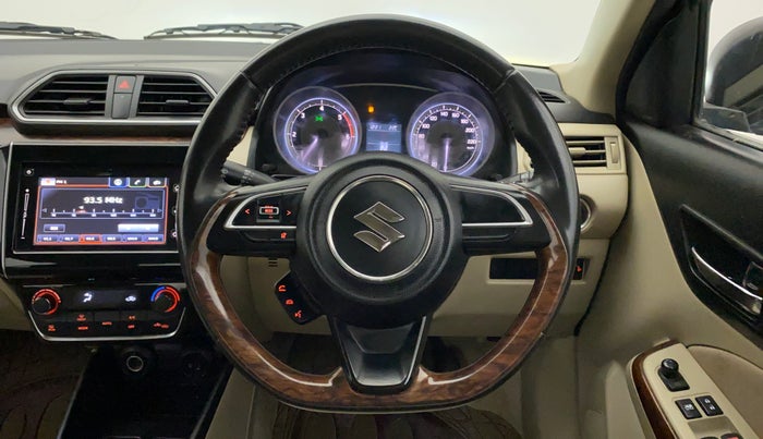 2018 Maruti Dzire ZDI PLUS AMT, Diesel, Automatic, 60,791 km, Steering Wheel Close Up