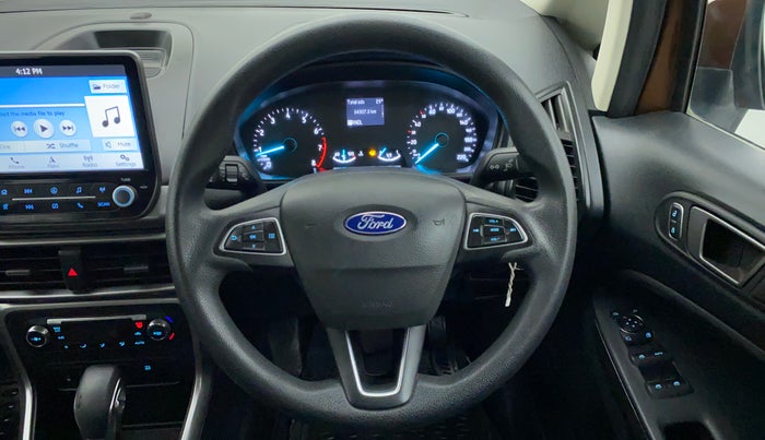 2019 Ford Ecosport TREND + 1.5L PETROL AT, Petrol, Automatic, 35,045 km, Steering Wheel Close Up