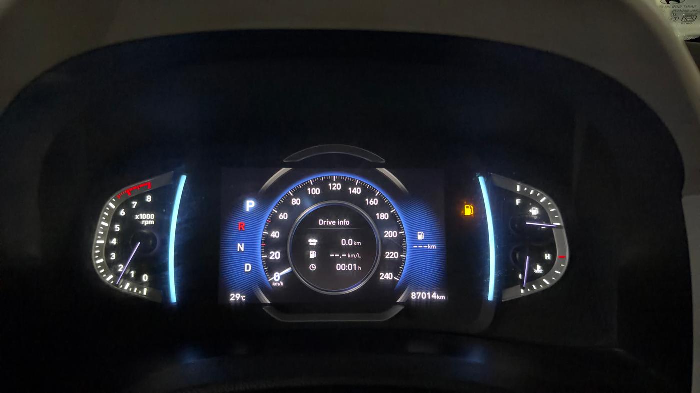 2020 Hyundai Creta SX (O) IVT 1.5 PETROL, Petrol, Automatic, 87,002 km, Odometer Image