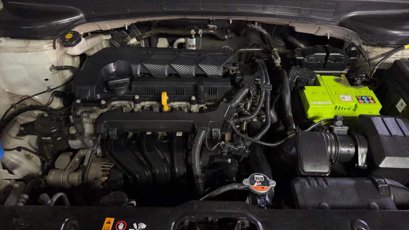 2020 Hyundai Creta SX (O) IVT 1.5 PETROL, Petrol, Automatic, 87,002 km, Engine View