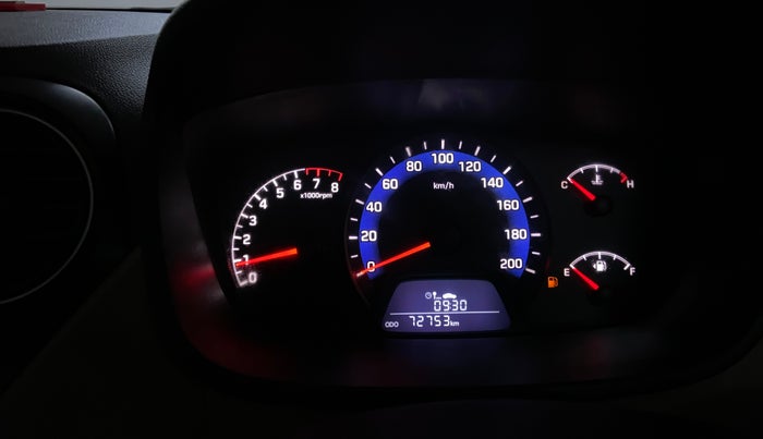 2015 Hyundai Xcent BASE 1.2, CNG, Manual, 72,734 km, Odometer Image