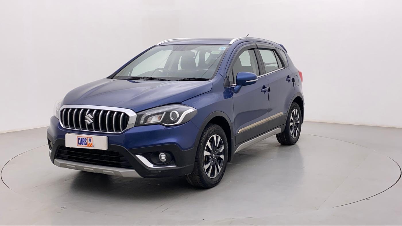 2020 Maruti S Cross ALPHA 1.5, Petrol, Manual, 29,648 km, Left Front Diagonal