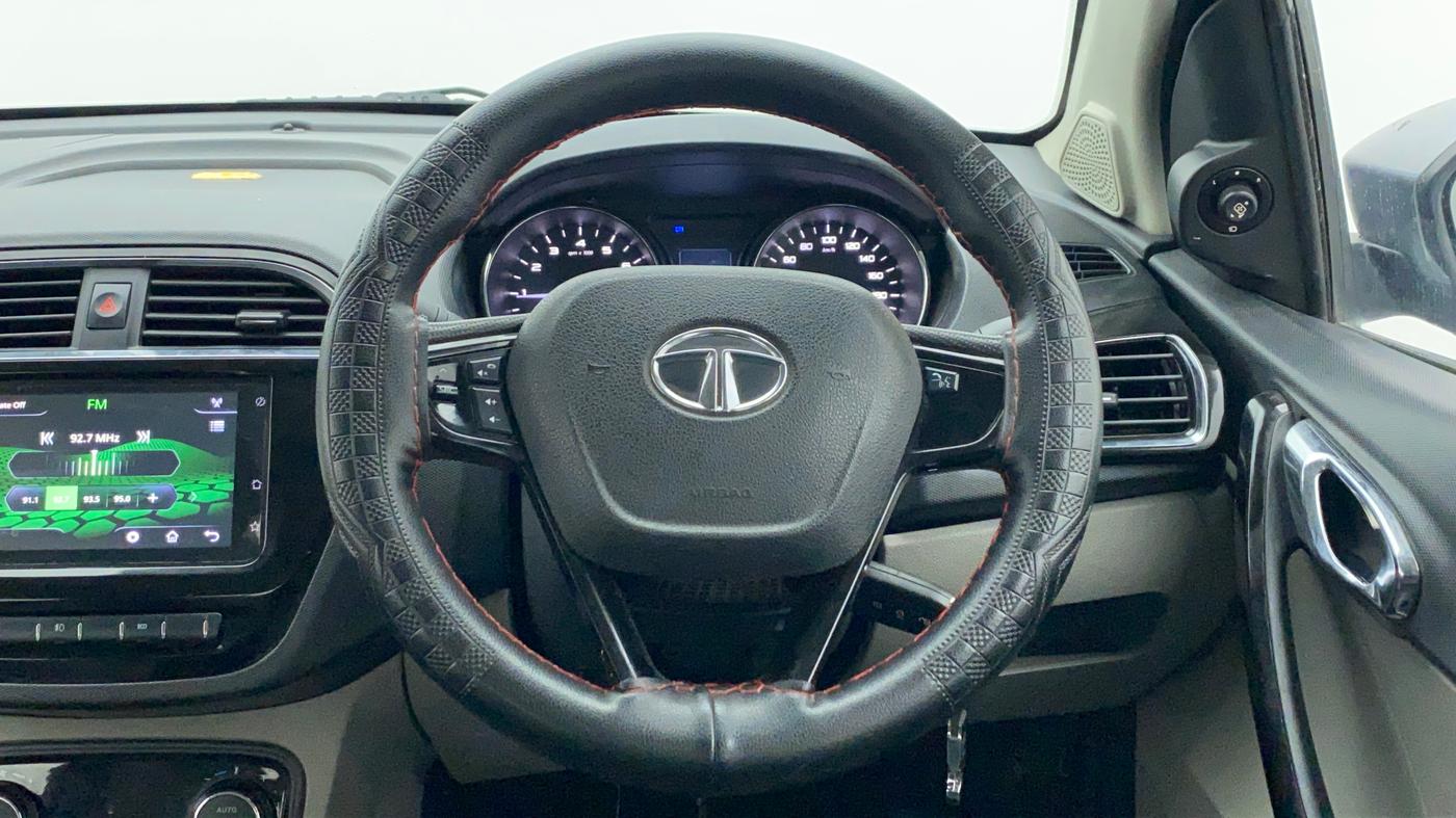 2019 Tata Tiago XZ+ 1.2 Revotron, Petrol, Manual, 40,382 km, Steering Wheel Close Up