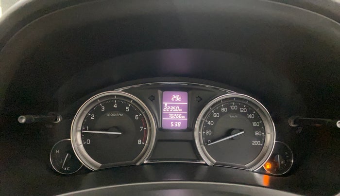 2018 Maruti Ciaz ALPHA 1.4 PETROL, Petrol, Manual, 70,265 km, Odometer Image