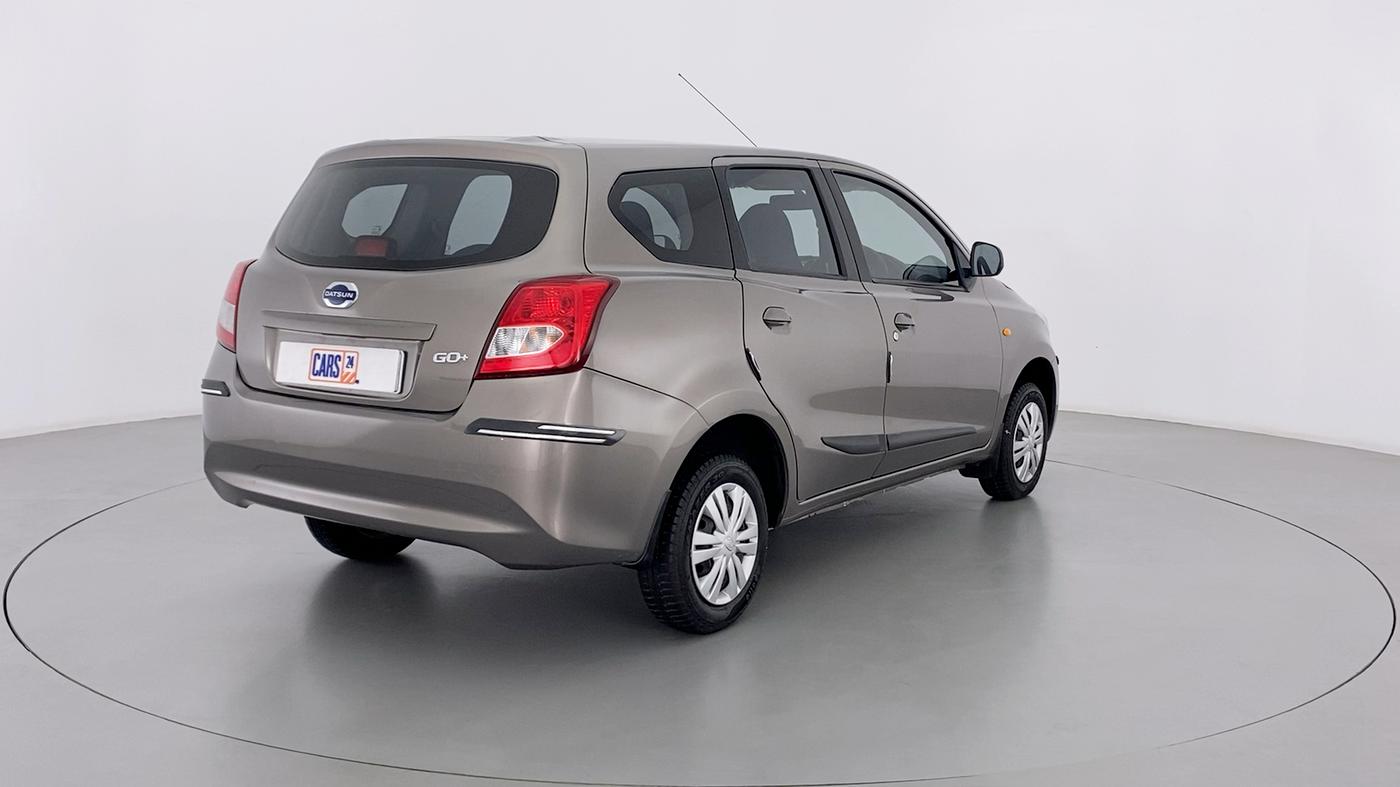 2018 Datsun Go Plus T, Petrol, Manual, 2,480 km, Right Back Diagonal