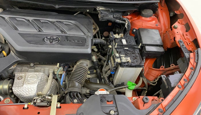 2024 Toyota Urban Cruiser Taisor V 1.0 Petrol AT, Petrol, Automatic, 10,865 km, Engine View - Left