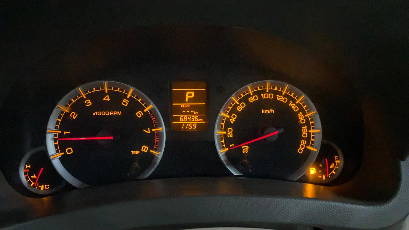 2016 Maruti Ertiga VXI AT, Petrol, Automatic, 68,424 km, Odometer Image