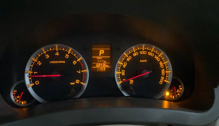 2016 Maruti Ertiga VXI AT, Petrol, Automatic, 68,424 km, Odometer Image