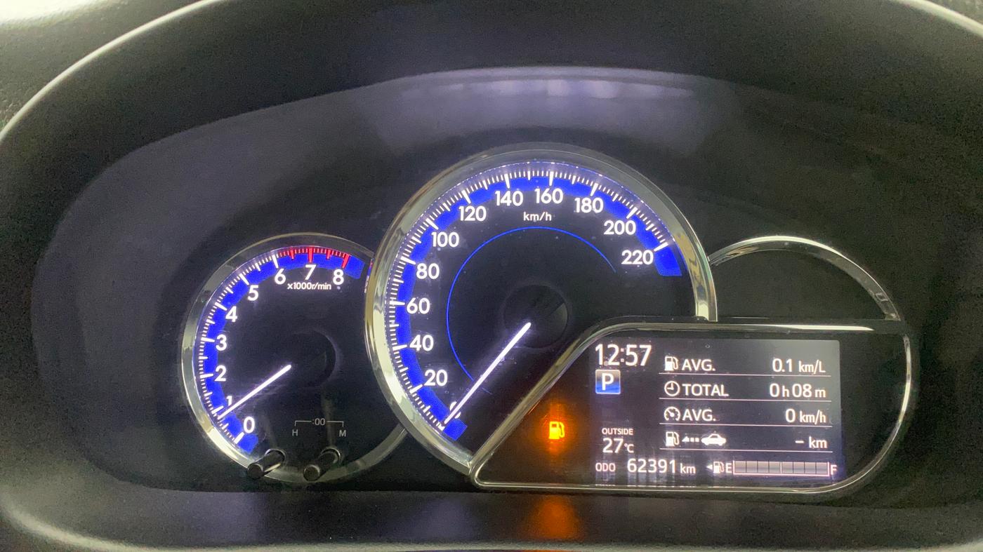 2018 Toyota YARIS V CVT, Petrol, Automatic, 62,645 km, Odometer Image