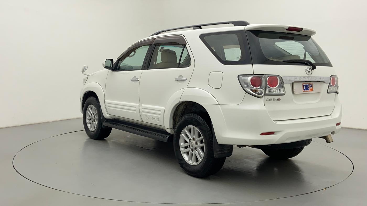 2013 Toyota Fortuner 3.0 MT 4X2, Diesel, Manual, 1,00,509 km, Left Back Diagonal