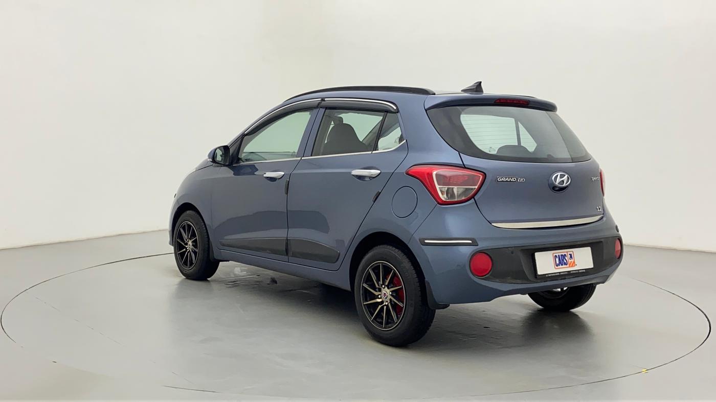 2017 Hyundai Grand i10 SPORTZ O 1.2, Petrol, Manual, 44,688 km, Left Back Diagonal