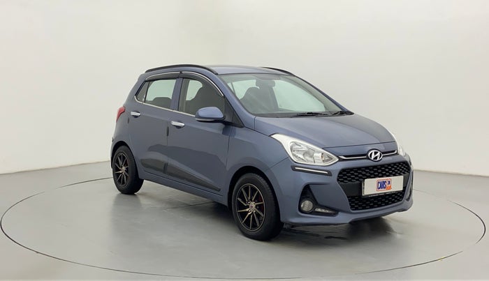 2017 Hyundai Grand i10 SPORTZ O 1.2, Petrol, Manual, 44,688 km, Right Front Diagonal