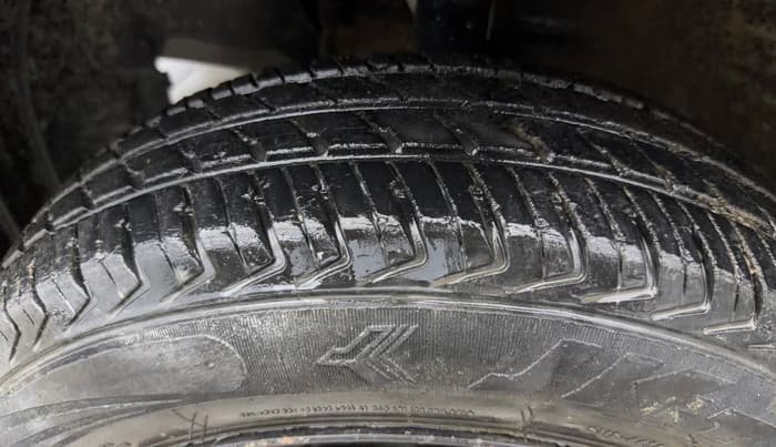 2020 Maruti New Wagon-R LXI 1.0, Petrol, Manual, 27,229 km, Left Front Tyre Tread