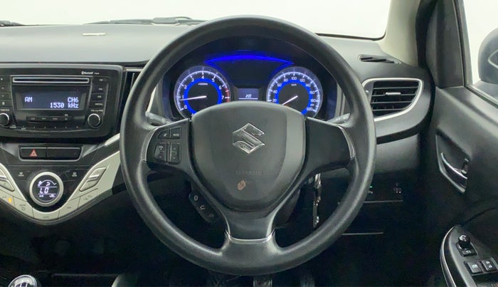 2017 Maruti Baleno DELTA PETROL 1.2, Petrol, Manual, 29,716 km, Steering Wheel Close Up
