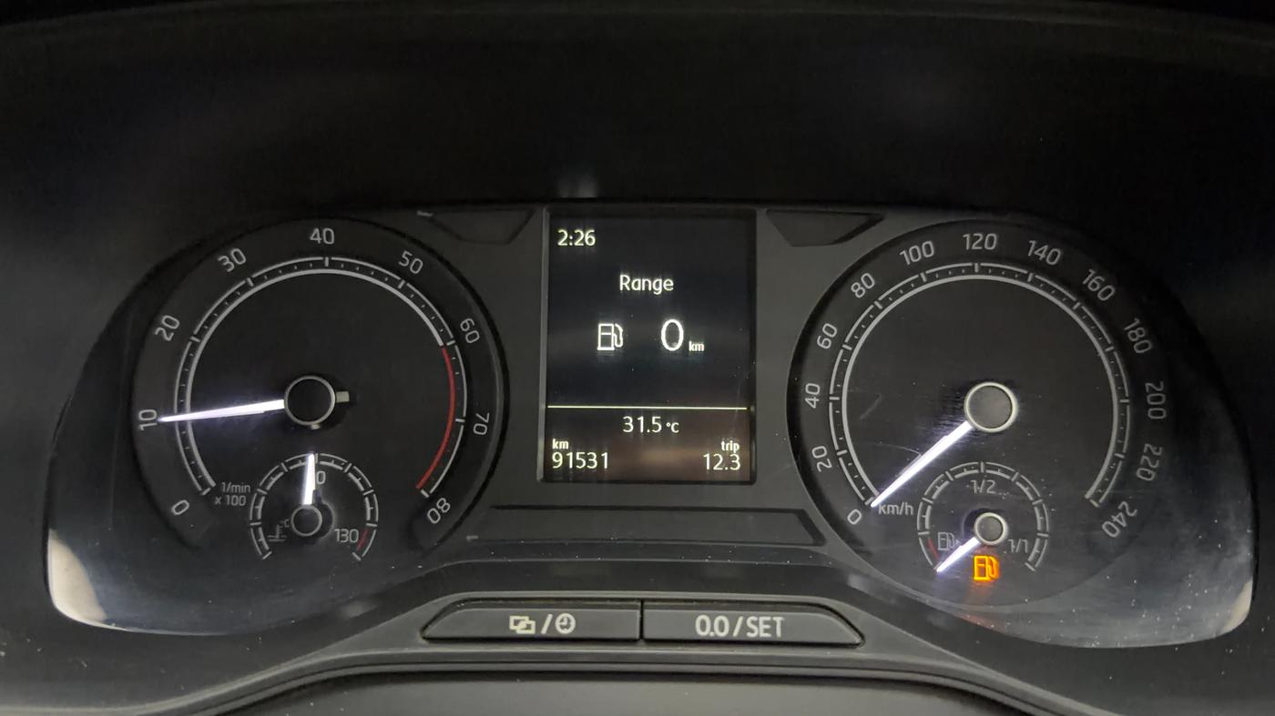 2022 Skoda KUSHAQ AMBITION 1.0L TSI MT, Petrol, Manual, 91,507 km, Odometer Image