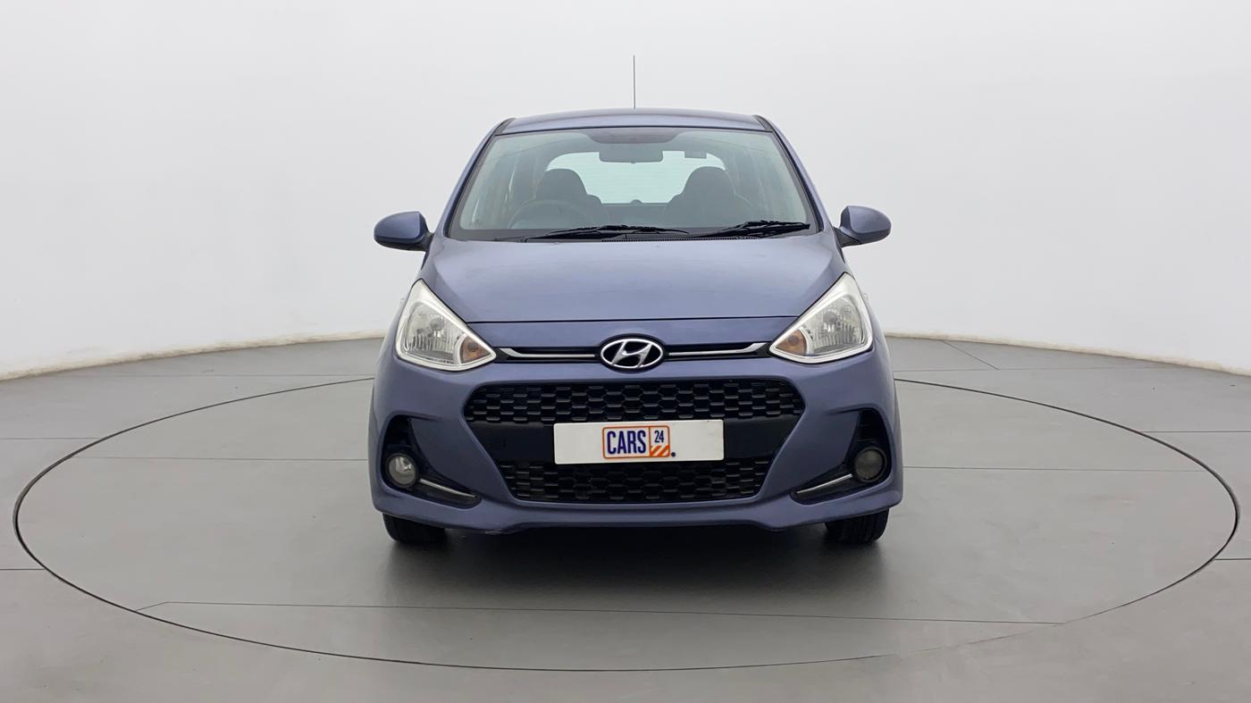 2017 Hyundai Grand i10 SPORTZ 1.2 KAPPA VTVT, Petrol, Manual, 77,929 km, Front