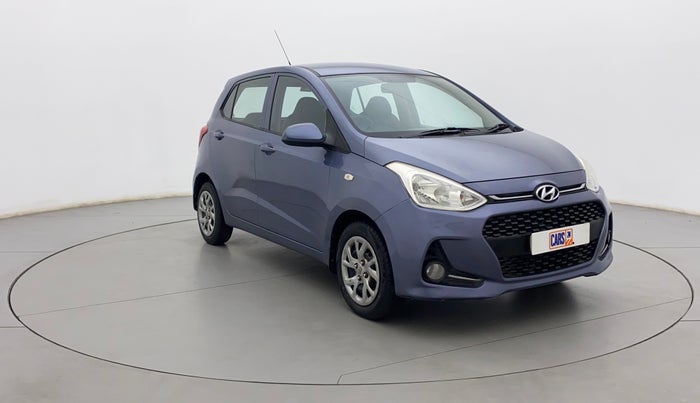 2017 Hyundai Grand i10 SPORTZ 1.2 KAPPA VTVT, Petrol, Manual, 77,929 km, Right Front Diagonal