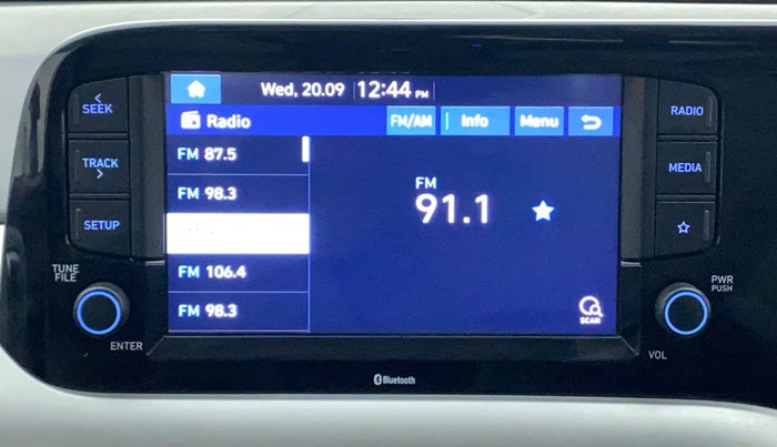 2022 Hyundai GRAND I10 NIOS ASTA AMT 1.2 KAPPA VTVT, Petrol, Automatic, 19,892 km, Infotainment System