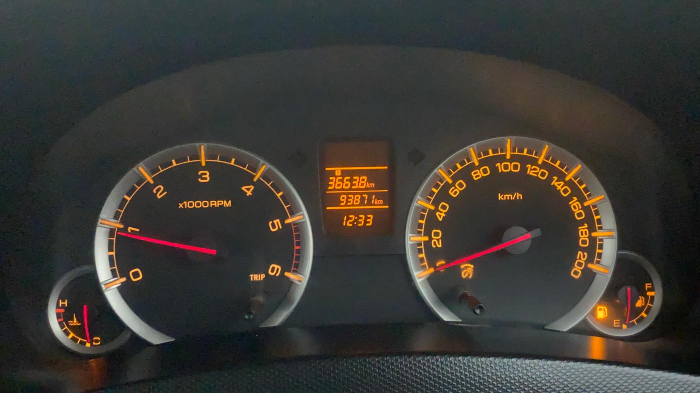 2013 Maruti Swift VDI, Diesel, Manual, 93,871 km, Odometer Image