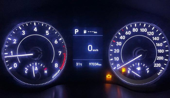 2019 Hyundai VENUE SX PLUS 1.0 TURBO DCT, Petrol, Automatic, 97,024 km, Odometer Image