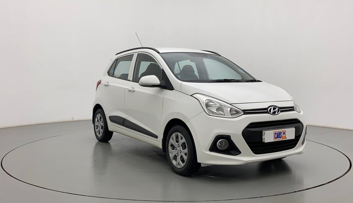 2016 Hyundai Grand i10 SPORTZ 1.2 KAPPA VTVT, Petrol, Manual, 62,168 km, Right Front Diagonal