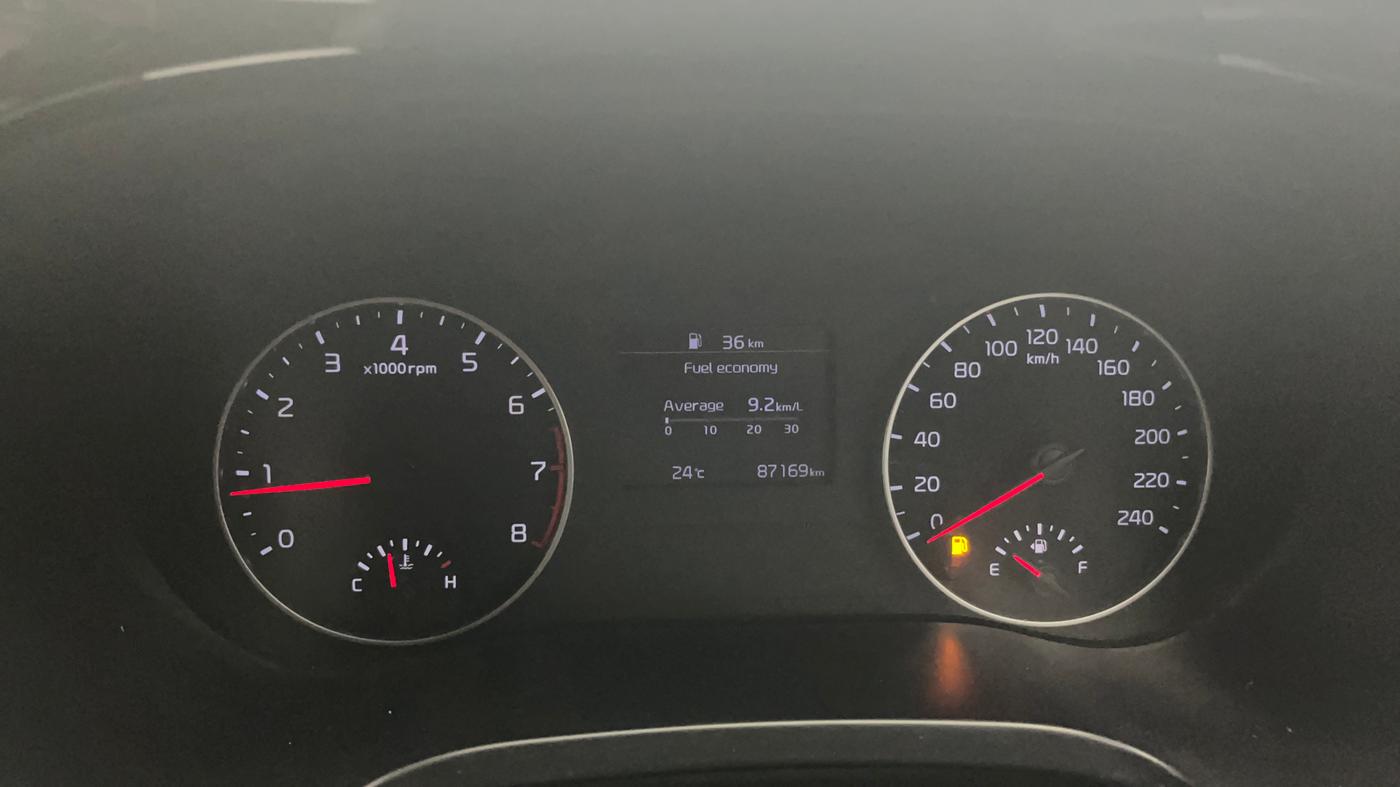 2021 KIA SELTOS HTX 1.5 PETROL, Petrol, Manual, 86,829 km, Odometer Image