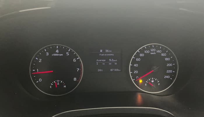 2021 KIA SELTOS HTX 1.5 PETROL, Petrol, Manual, 86,829 km, Odometer Image