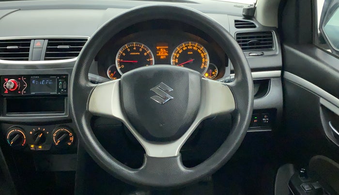 2013 Maruti Swift VXI, Petrol, Manual, 81,426 km, Steering Wheel Close Up