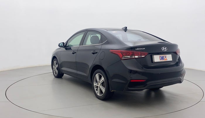 2018 Hyundai Verna 1.6 CRDI SX + AT, Diesel, Automatic, 91,464 km, Left Back Diagonal