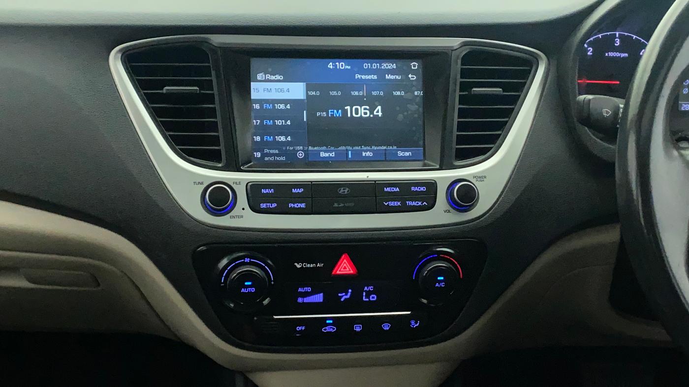2018 Hyundai Verna 1.6 CRDI SX + AT, Diesel, Automatic, 91,464 km, Air Conditioner