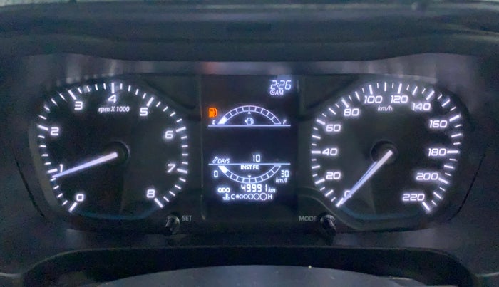 2020 Tata ALTROZ XT PETROL, Petrol, Manual, 50,079 km, Odometer Image