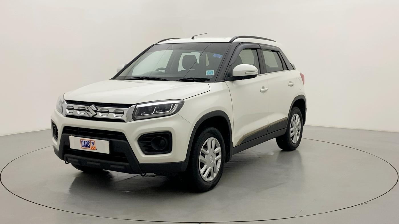 2022 Maruti BREZZA VXI SMART HYBRID, Petrol, Manual, 4,786 km, Left Front Diagonal
