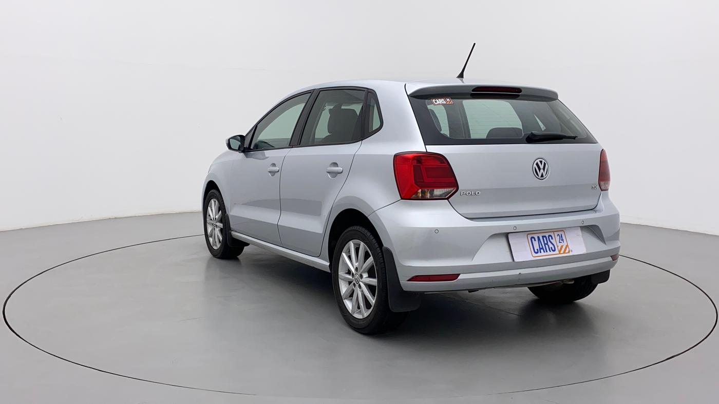2017 Volkswagen Polo HIGHLINE PLUS 1.5 16 ALLOY, Diesel, Manual, 47,582 km, Left Back Diagonal