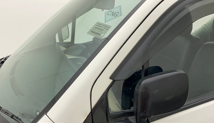2017 Maruti Wagon R 1.0 LXI CNG, CNG, Manual, 40,232 km, Left A pillar - Slightly dented