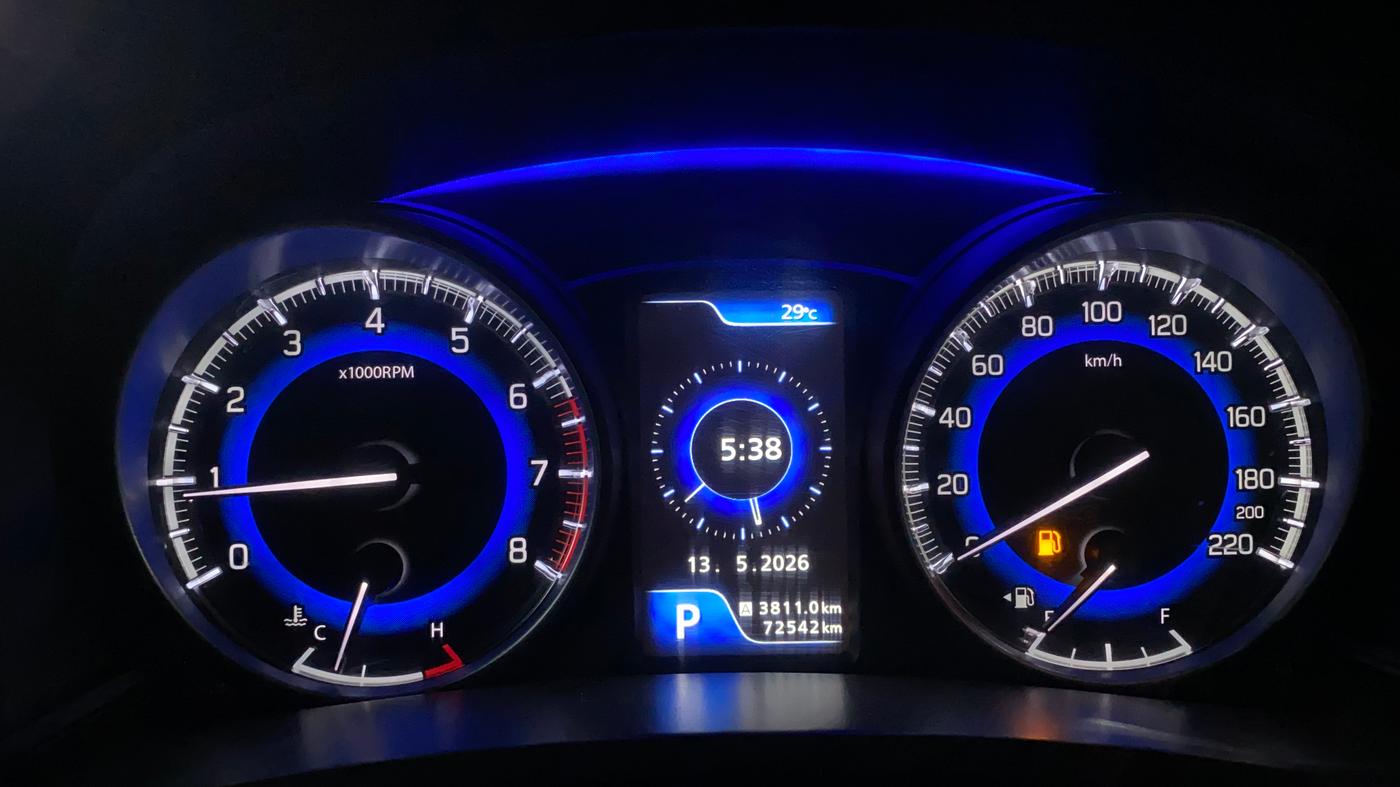 2016 Maruti Baleno ZETA CVT PETROL 1.2, Petrol, Automatic, 72,711 km, Odometer Image