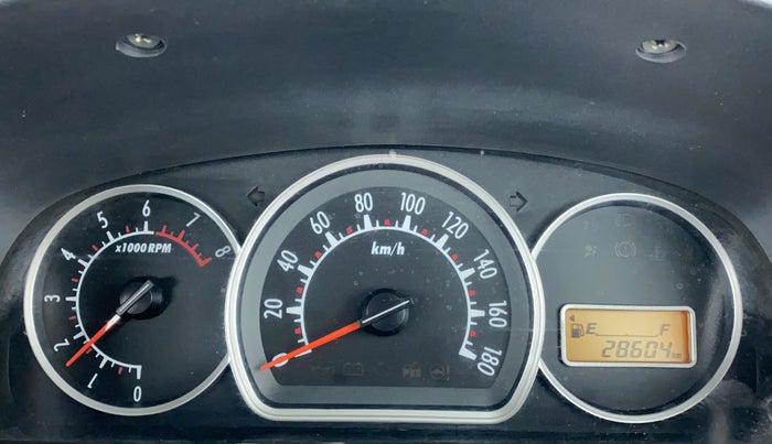 2012 Maruti Alto K10 VXI, Petrol, Manual, 28,604 km, Odometer Image